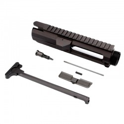 AR-10/LR-308 Flat-Top Upper Receiver Kit - Made in U.S.A. - Incl. Ejection Port Kit, Forward Assist, & Charging Handle-Unassembly (308UP, ARFA, DC308, CH308)